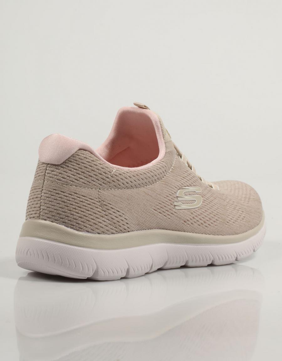 ZAPATILLAS SKECHERS SUMMITS en color Beige