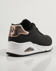 ZAPATILLAS SKECHERS UNO en color Negro