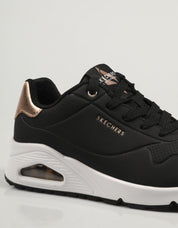 ZAPATILLAS SKECHERS UNO en color Negro