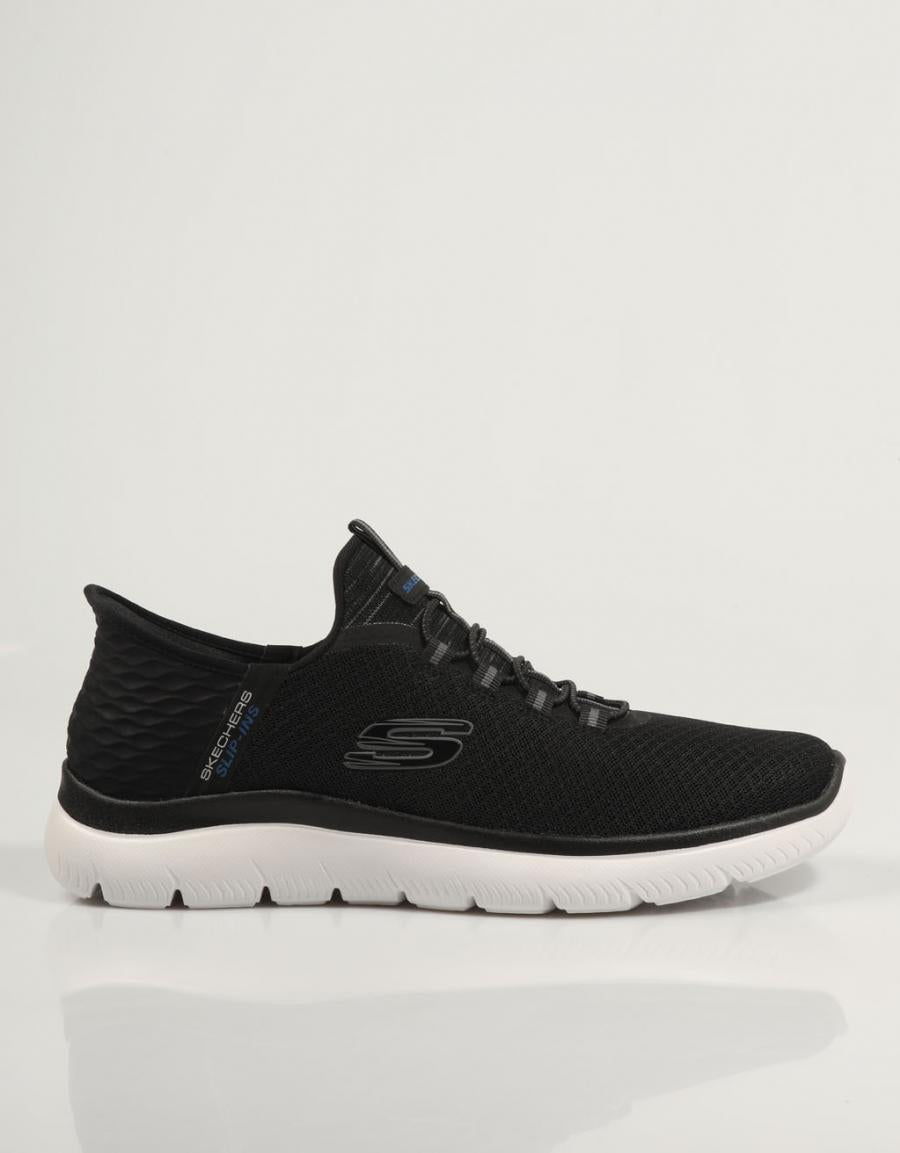 ZAPATILLAS SKECHERS SPORT SLIP INS en color Negro