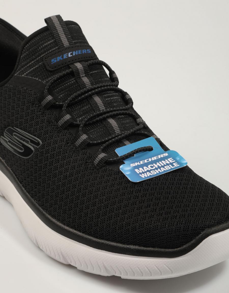 ZAPATILLAS SKECHERS SPORT SLIP INS en color Negro