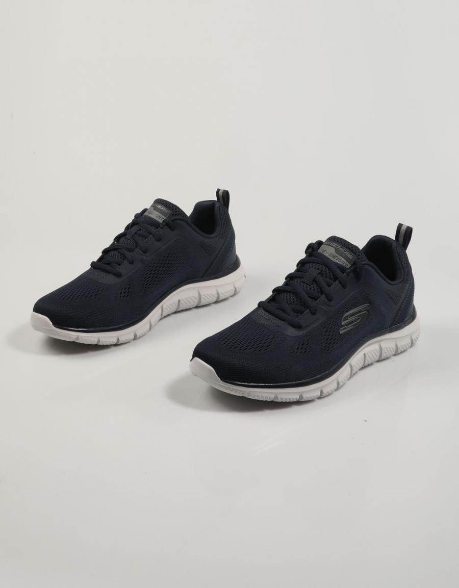 ZAPATILLAS SKECHERS TRACK en color Azul marino