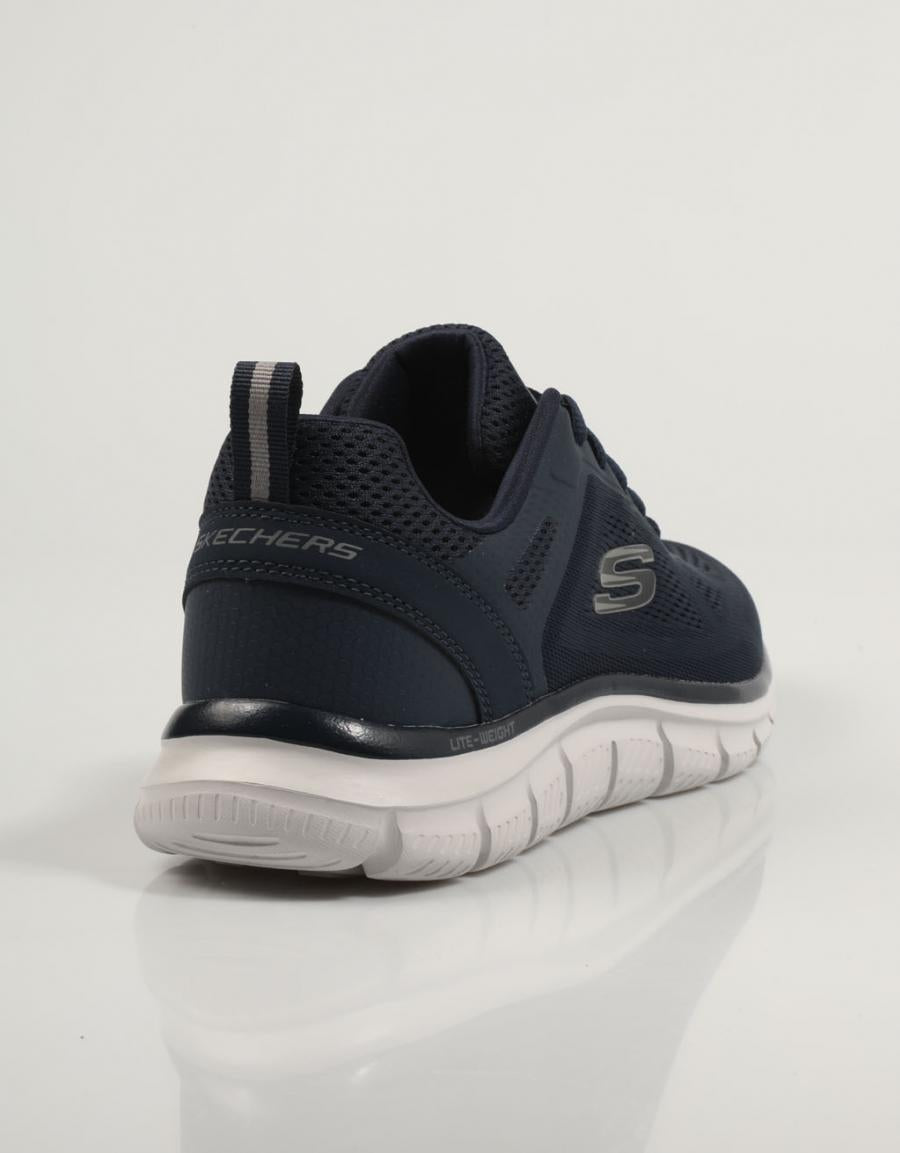 ZAPATILLAS SKECHERS TRACK en color Azul marino
