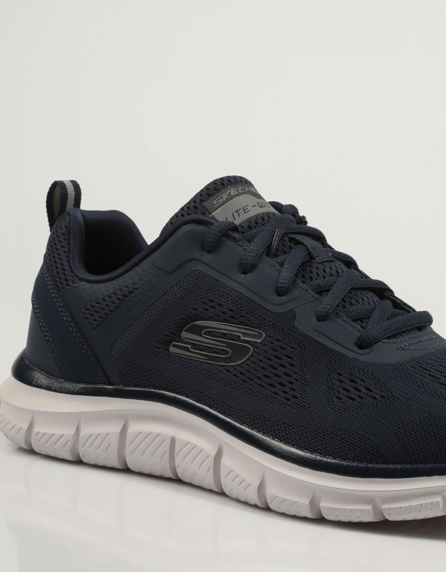 ZAPATILLAS SKECHERS TRACK en color Azul marino