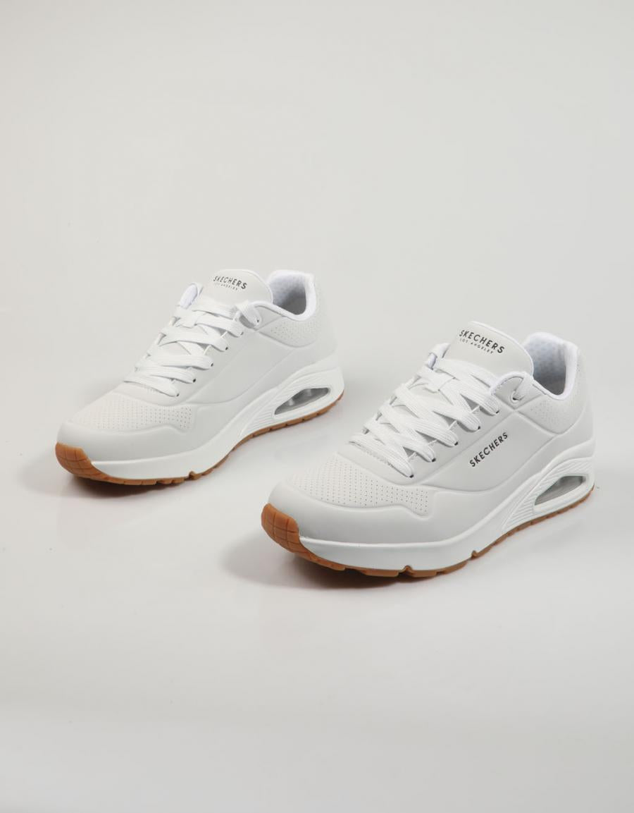 ZAPATILLAS SKECHERS UNO en color Blanco