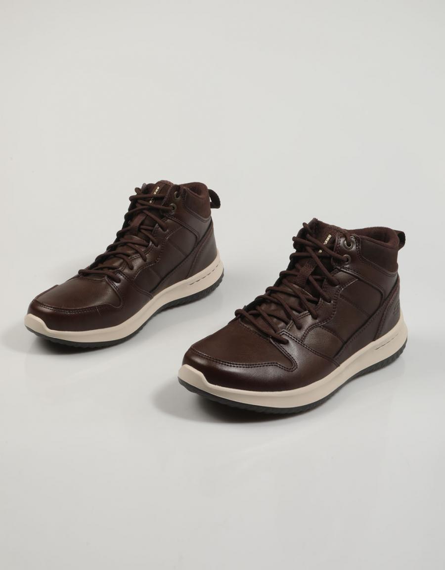 BOTINES SKECHERS DELSON en color Taupe
