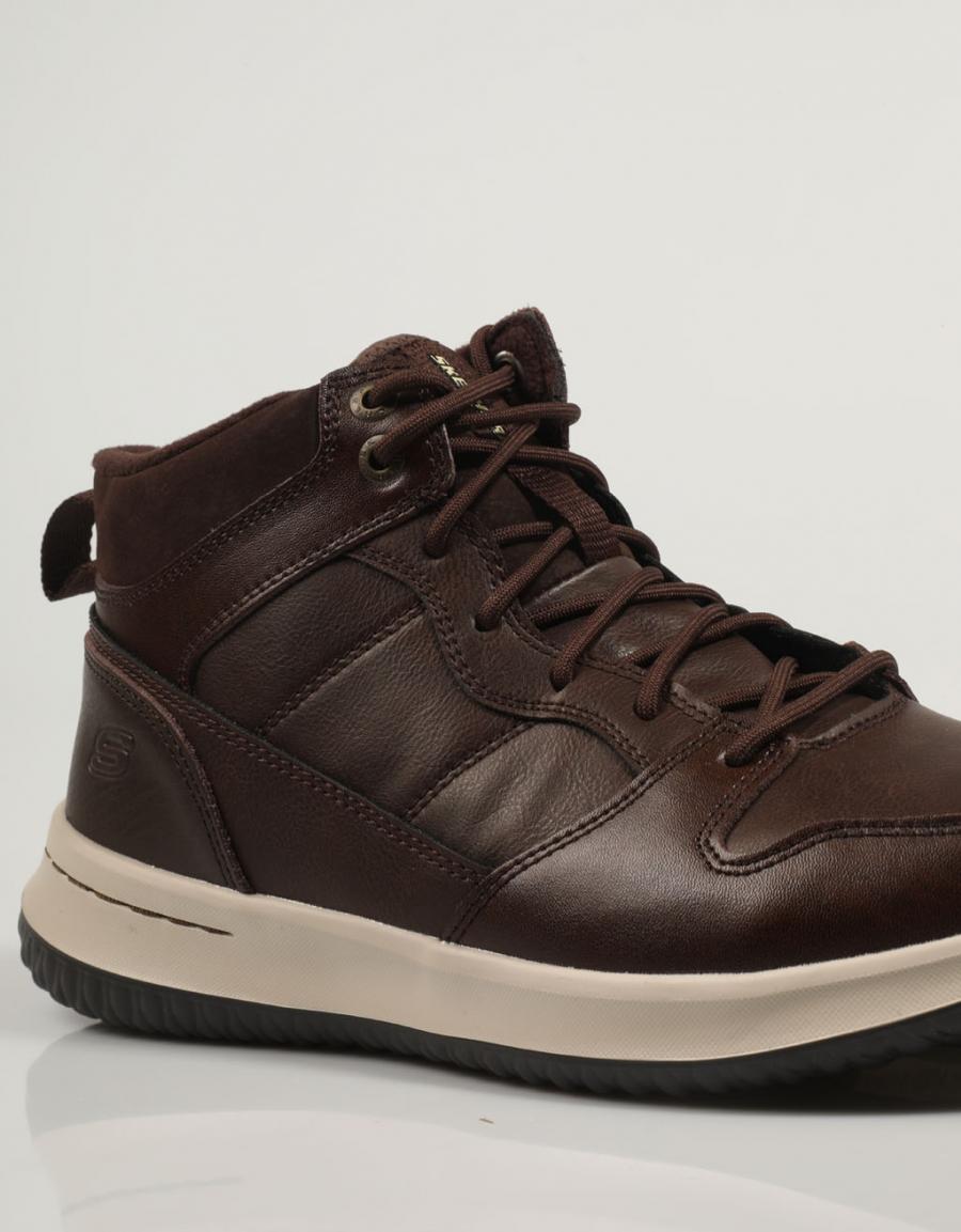 BOTINES SKECHERS DELSON en color Taupe