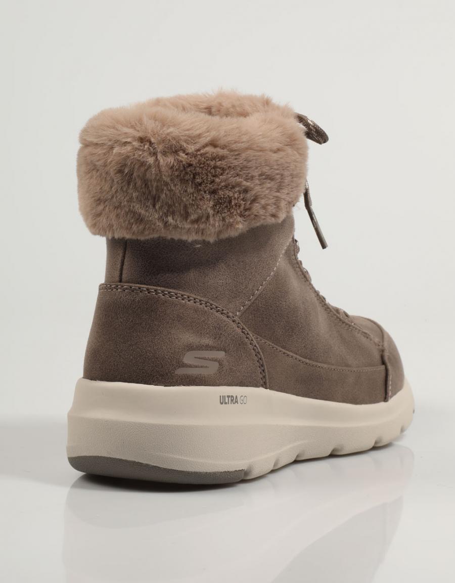 BOTINES SKECHERS CLACIAL ULTRA 144178 en color Taupe