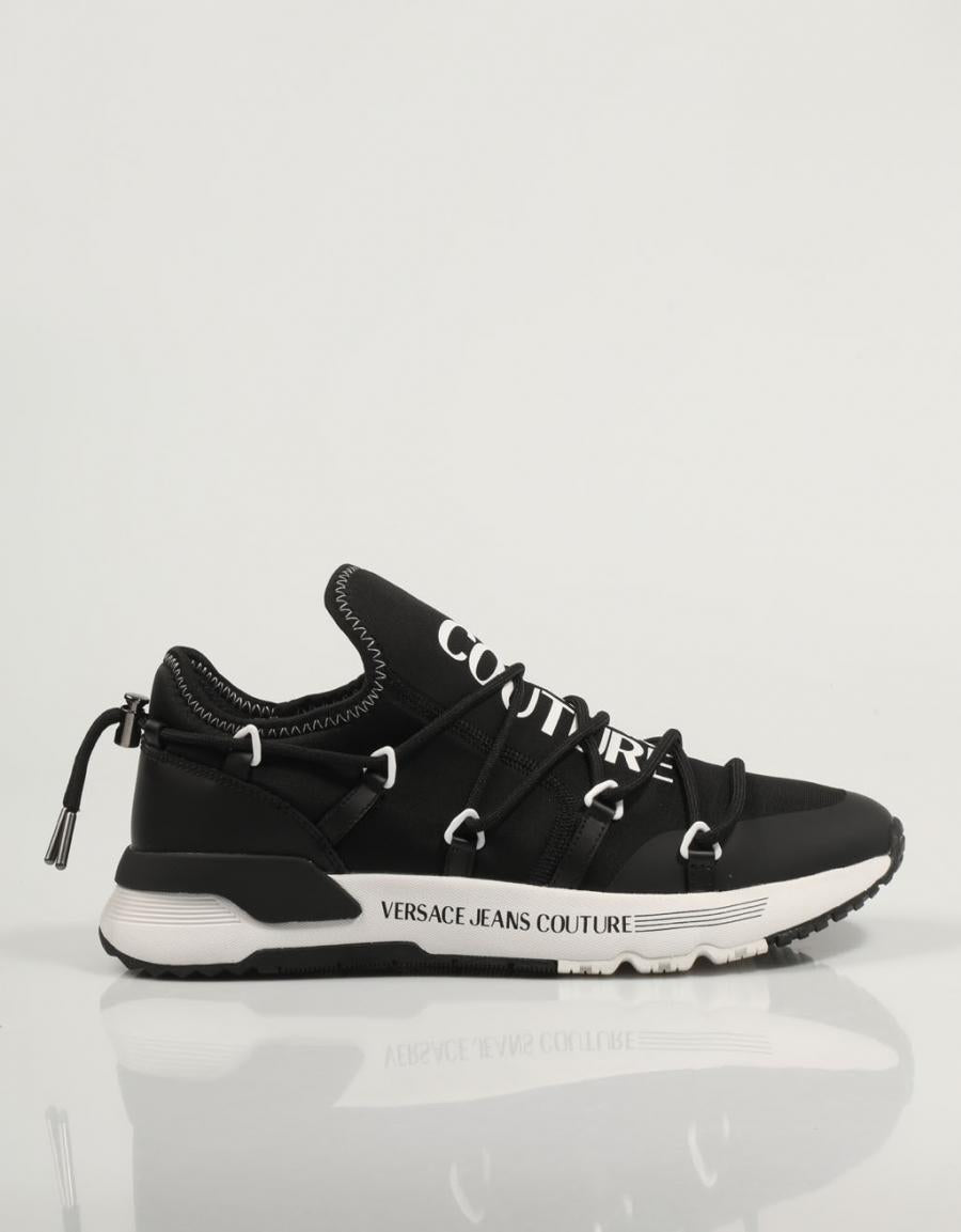 ZAPATILLAS VERSACE VJ008 FONDO DYNAMIC 75YA3SA6 en color Negro