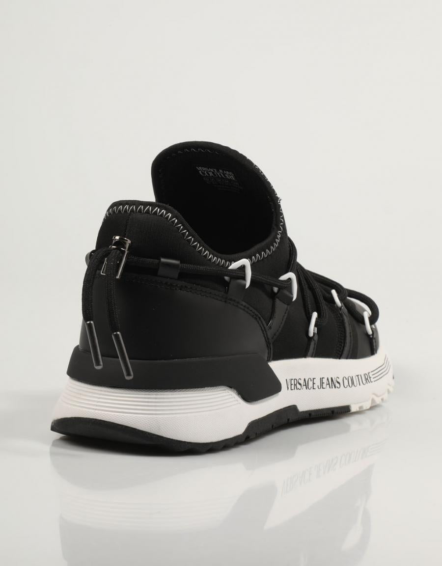 ZAPATILLAS VERSACE VJ008 FONDO DYNAMIC 75YA3SA6 en color Negro