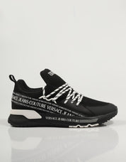 ZAPATILLAS VERSACE VJ008 FONDO DYNAMIC 75YA3SA3 en color Negro