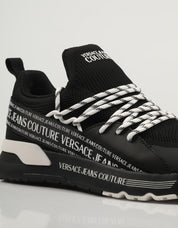 ZAPATILLAS VERSACE VJ008 FONDO DYNAMIC 75YA3SA3 en color Negro