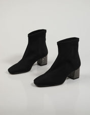 BOTINES MISS ELASTIC 77355 en color Negro