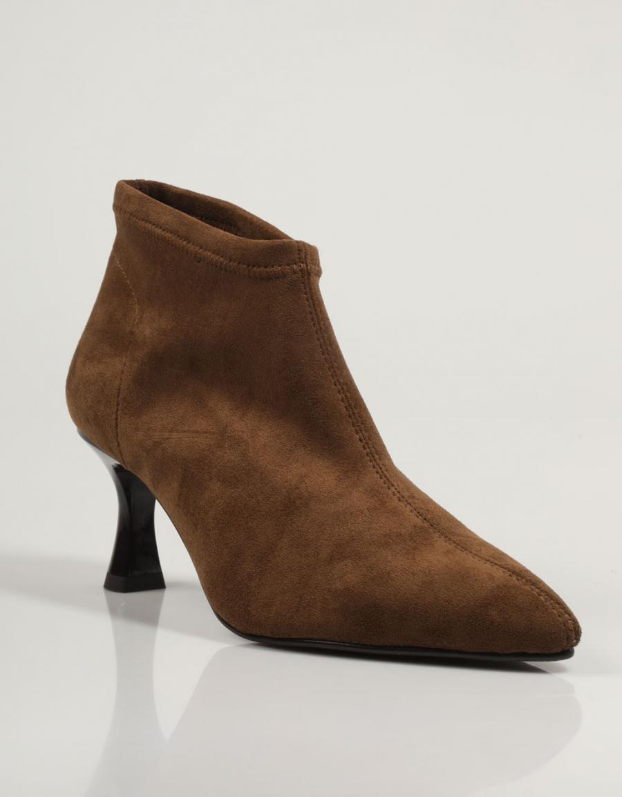 BOTINES MISS ELASTIC 77035 en color Taupe