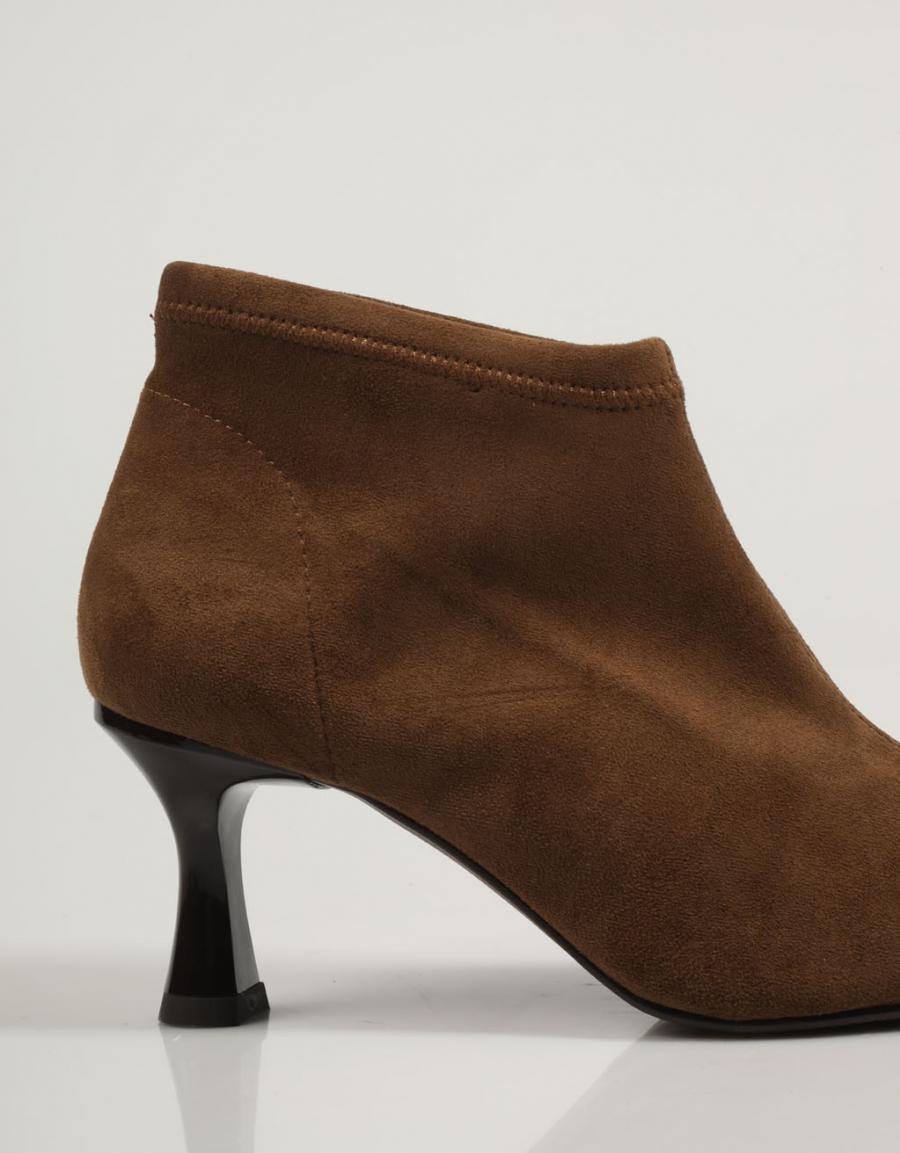 BOTINES MISS ELASTIC 77035 en color Taupe