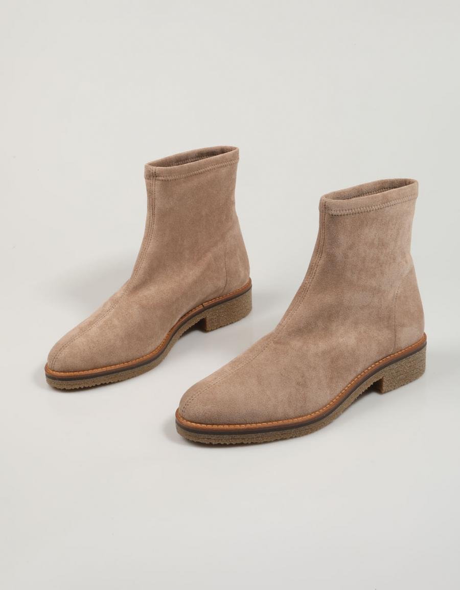 BOTINES MISS ELASTIC 77100 en color Beige