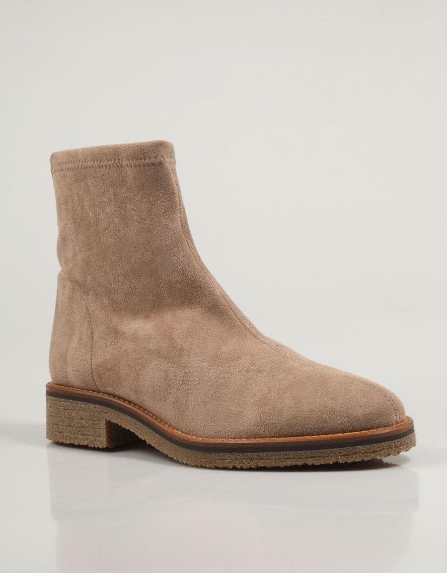 BOTINES MISS ELASTIC 77100 en color Beige