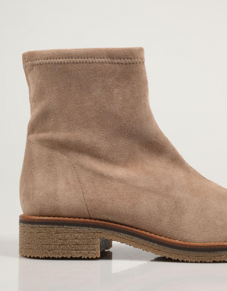 BOTINES MISS ELASTIC 77100 en color Beige