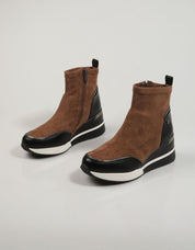 BOTINES XTI 141576 en color Taupe