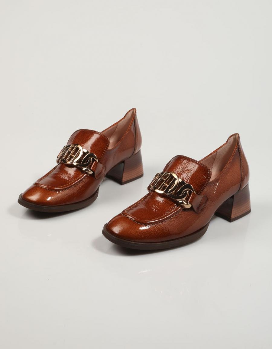 ZAPATOS VESTIR HISPANITAS HI232992 en color Cuero