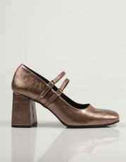 ZAPATOS VESTIR REBECCA HOPE 2370 en color Bronce