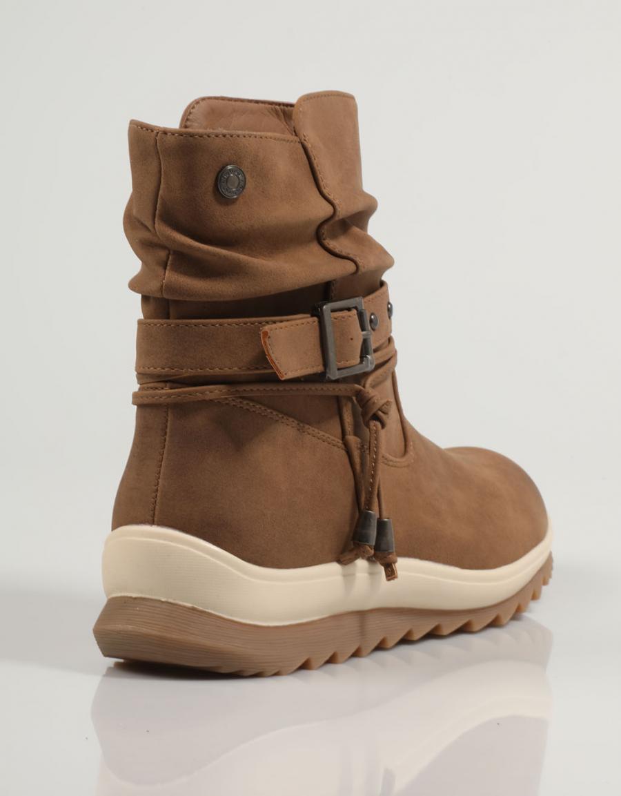 BOTINES REFRESH 170932 en color Cuero