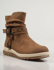BOTINES REFRESH 170932 en color Cuero