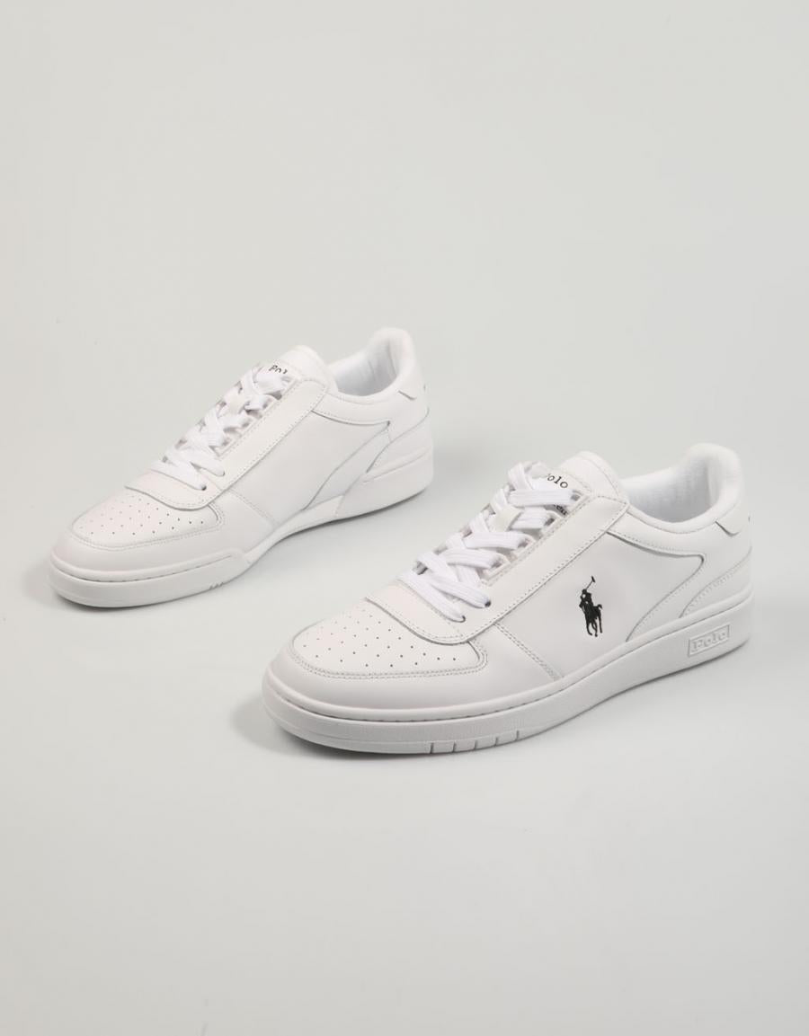 ZAPATILLAS POLO RALPH LAUREN POLO COURT en color Blanco