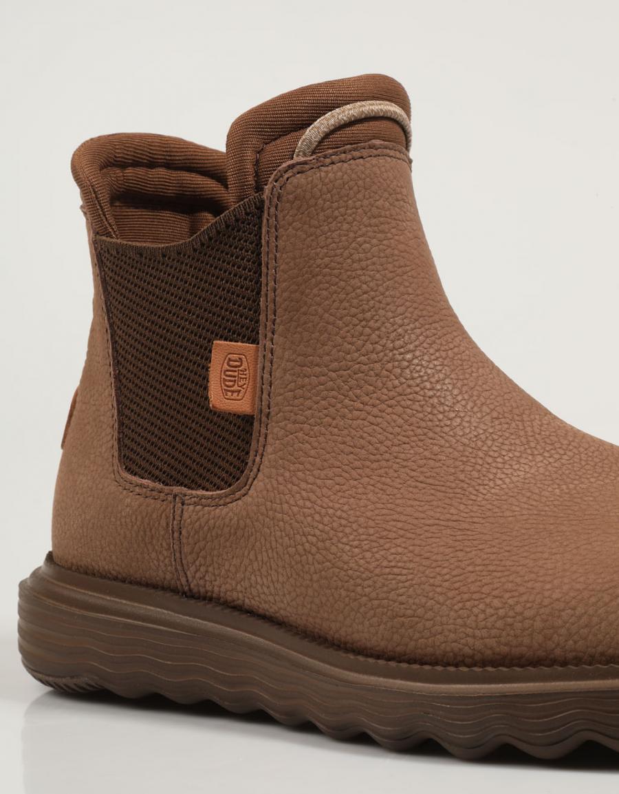 BOTINES DUDE BRANSON en color Marron