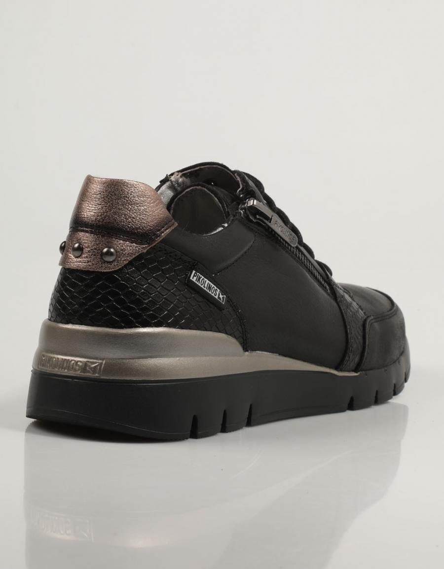 ZAPATILLAS PIKOLINOS CANTABRIA W4R 6718C2 en color Negro
