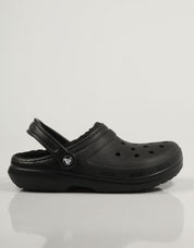 ZUECOS CROCS CLASSIC LINED CLOG 203591 en color Negro
