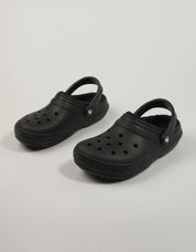 ZUECOS CROCS CLASSIC LINED CLOG 203591 en color Negro