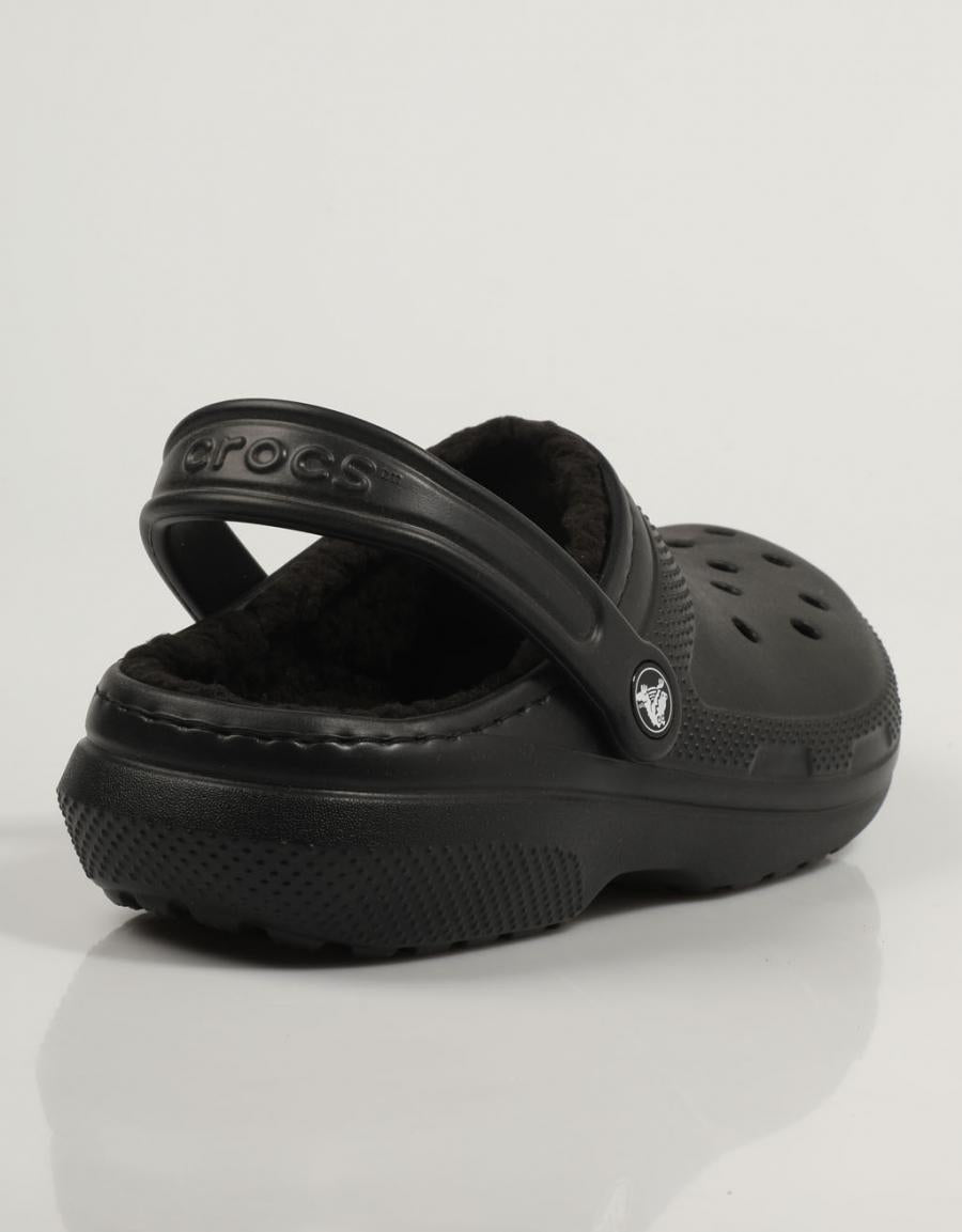ZUECOS CROCS CLASSIC LINED CLOG 203591 en color Negro