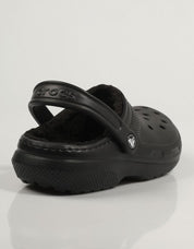 ZUECOS CROCS CLASSIC LINED CLOG 203591 en color Negro