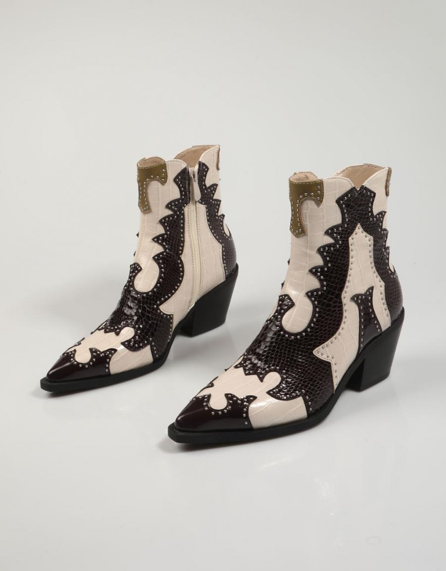 BOTINES NOA HARMON MIRANDA en color Beige