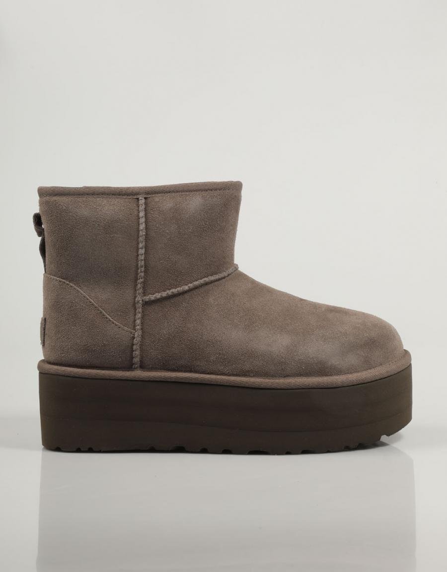 BOTINES UGG W CASSIC MINI PLATFORM en color Gris