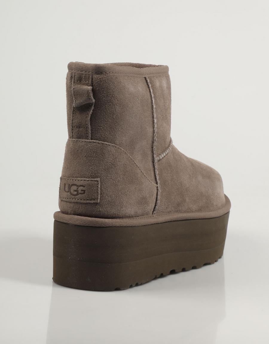 BOTINES UGG W CASSIC MINI PLATFORM en color Gris