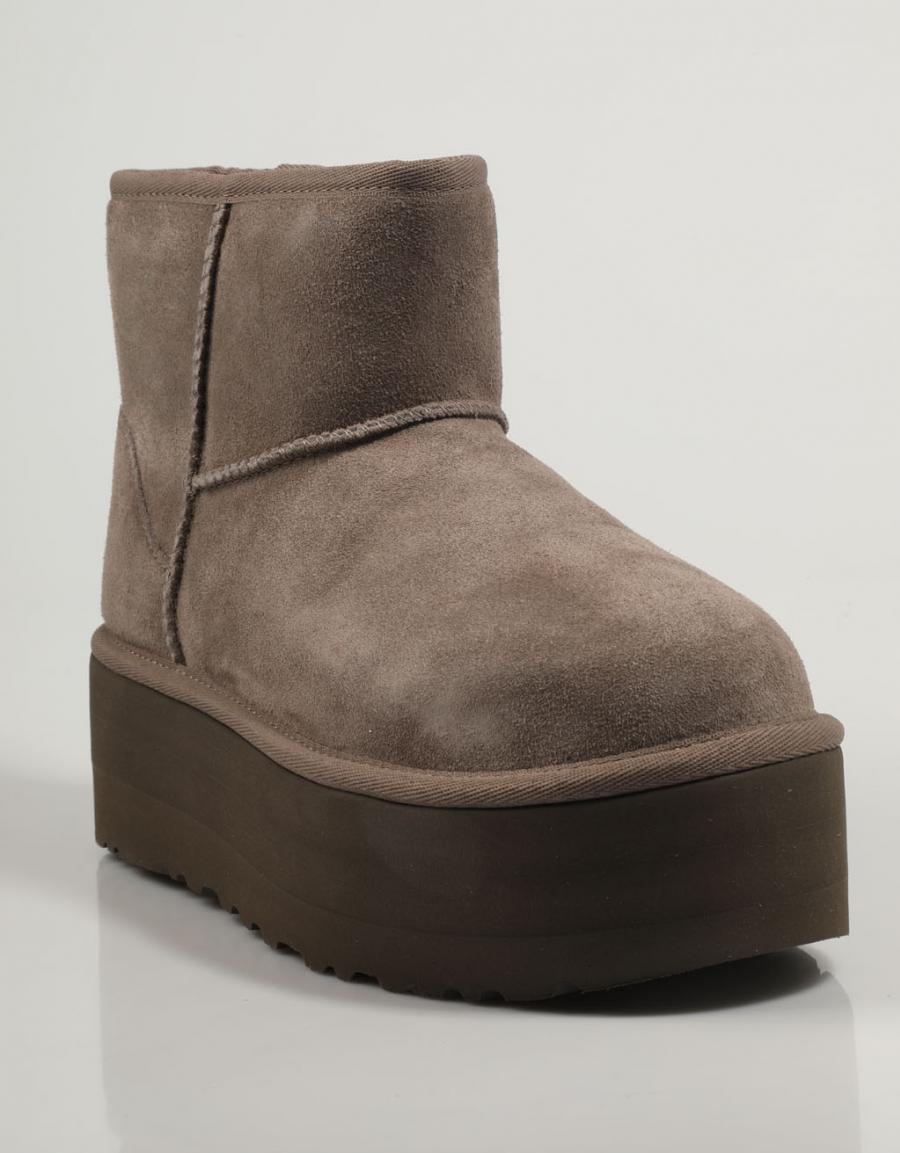 BOTINES UGG W CASSIC MINI PLATFORM en color Gris