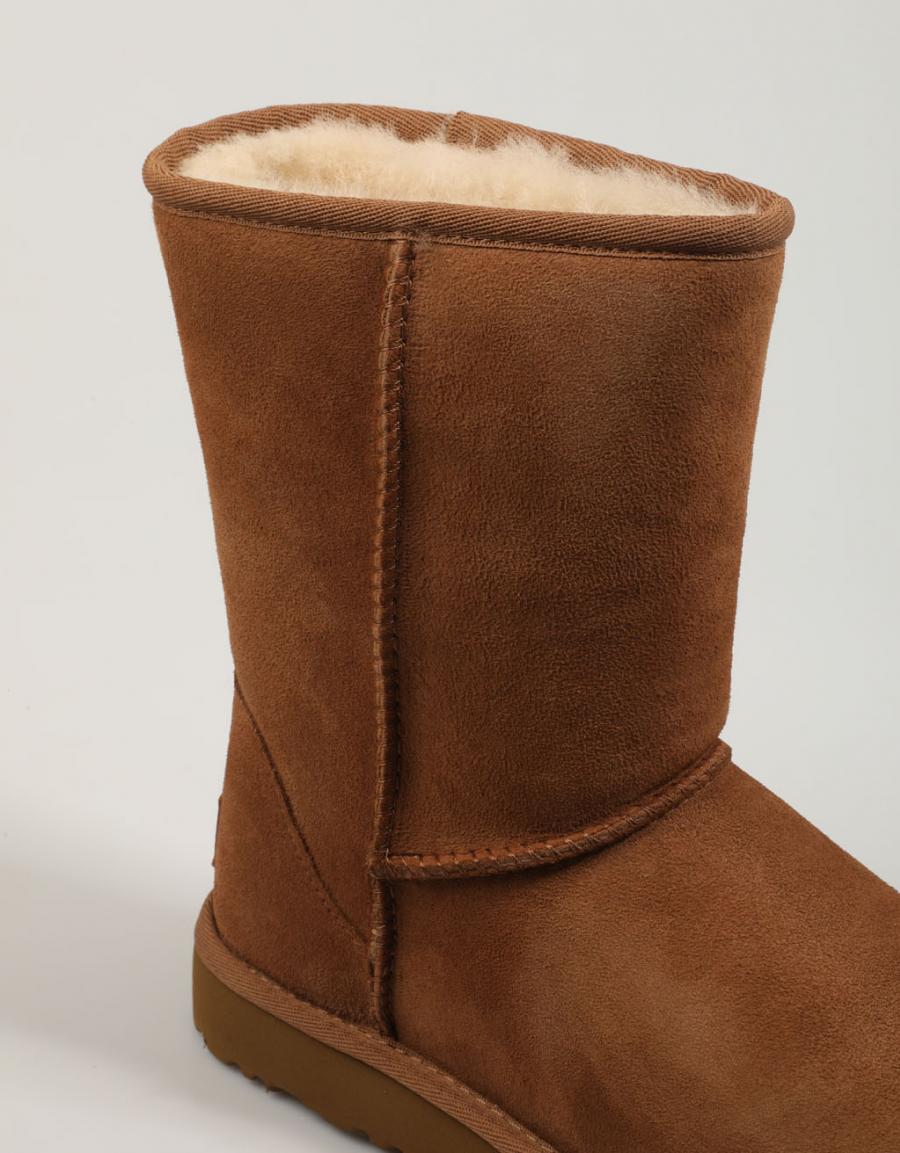 BOTINES UGG CLASSIC SHORT II en color Cuero