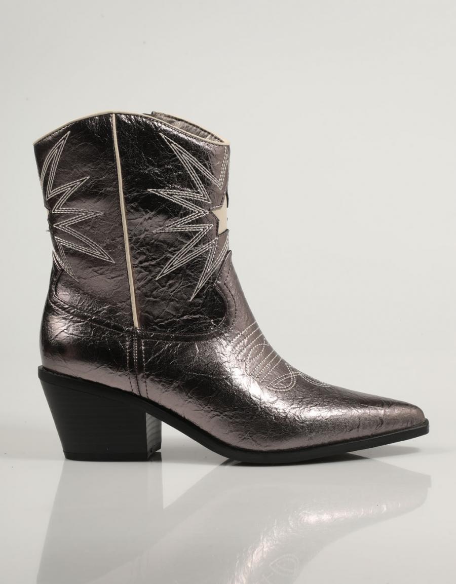 BOTINES LA STRADA 2203459 en color Platino