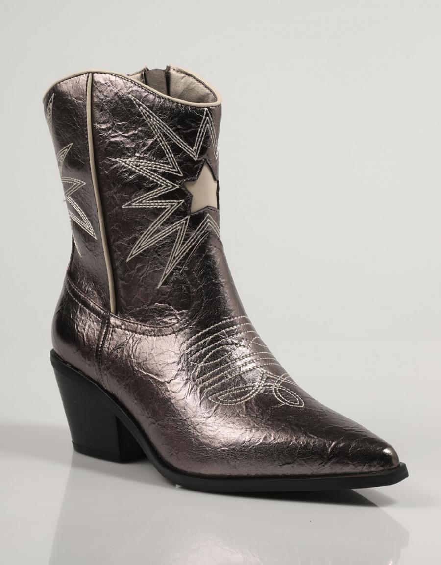 BOTINES LA STRADA 2203459 en color Platino