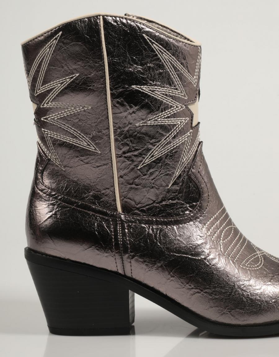 BOTINES LA STRADA 2203459 en color Platino