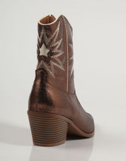 BOTINES LA STRADA 2203459 en color Bronce