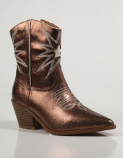 BOTINES LA STRADA 2203459 en color Bronce