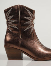 BOTINES LA STRADA 2203459 en color Bronce