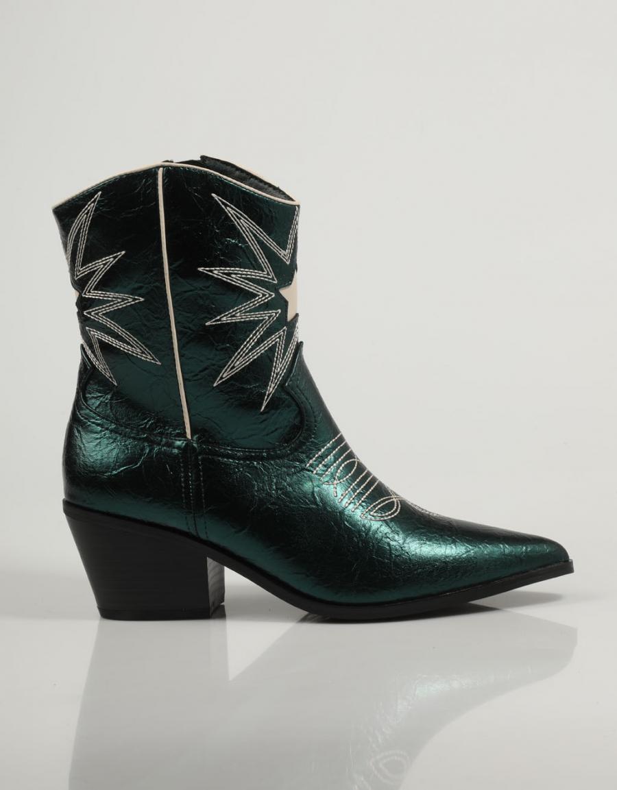 BOTINES LA STRADA 2203459 en color Verde