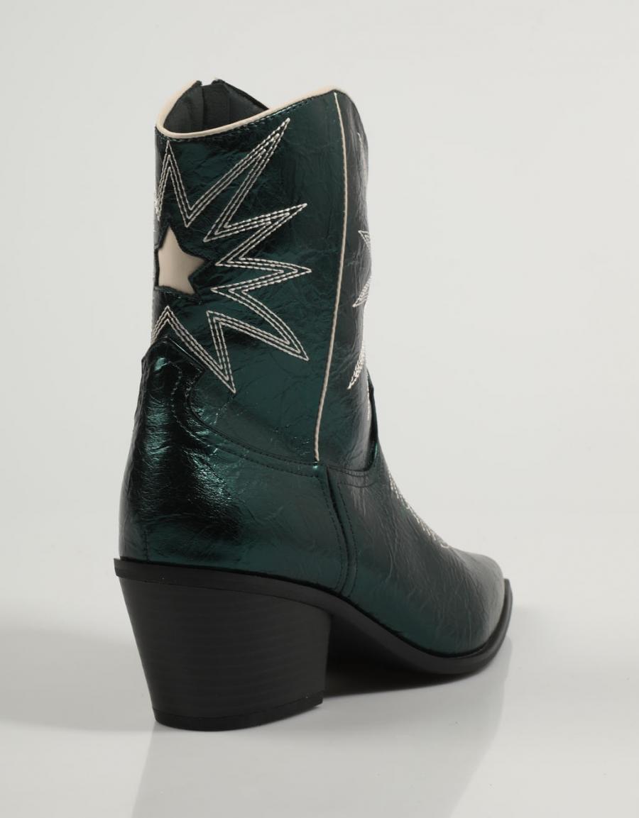 BOTINES LA STRADA 2203459 en color Verde