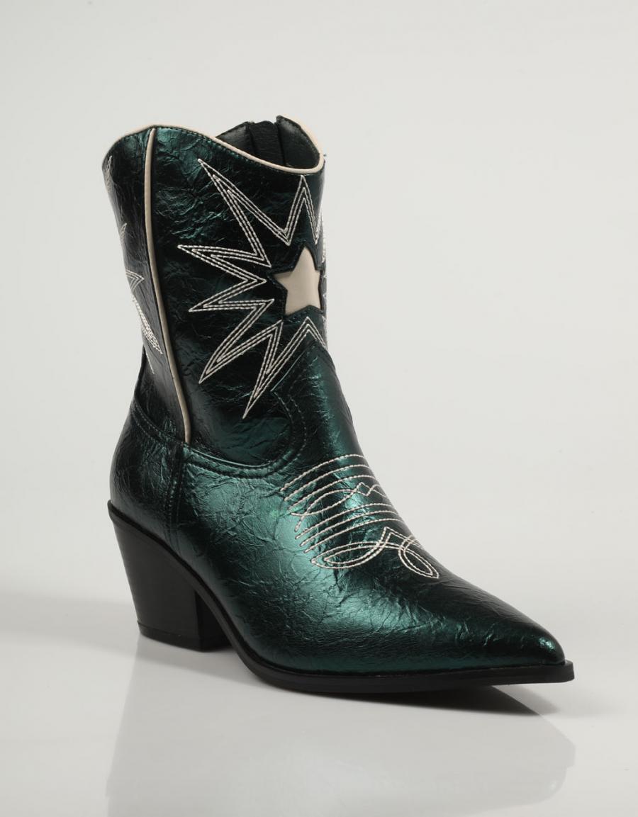 BOTINES LA STRADA 2203459 en color Verde