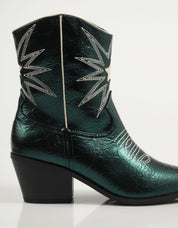BOTINES LA STRADA 2203459 en color Verde