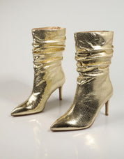 BOTINES LA STRADA 2202474 en color Bronce